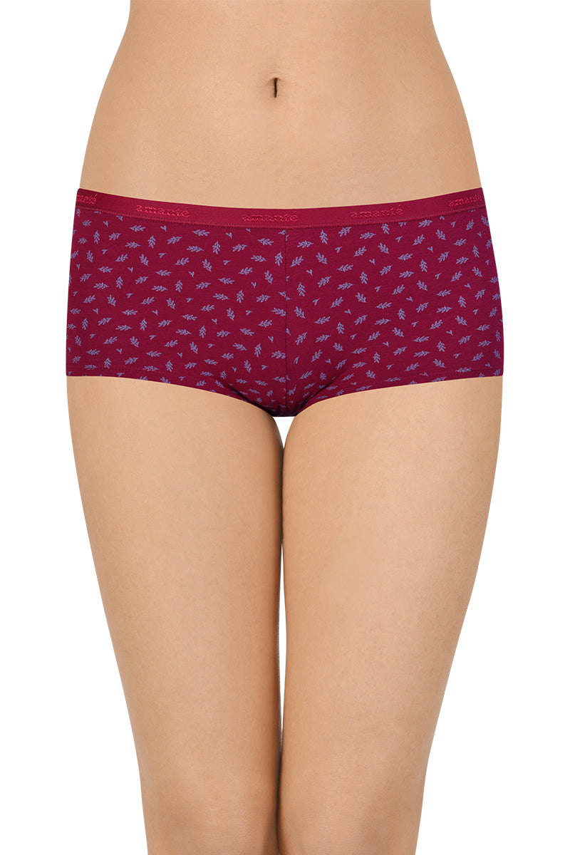 Printed Low Rise Boyshorts (Pack of 2) - Image 5 of 7