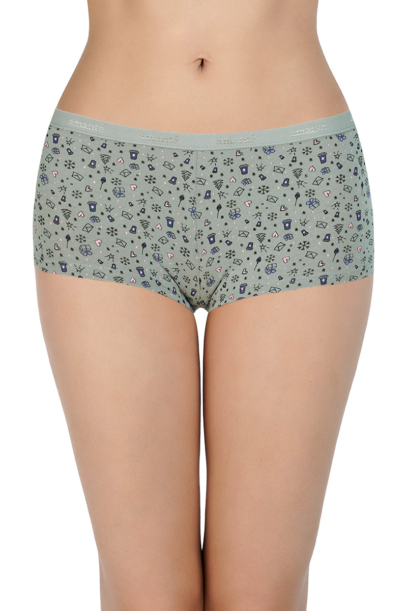 Printed Low Rise Boyshort (Pack of 2) - Image 5 of 7