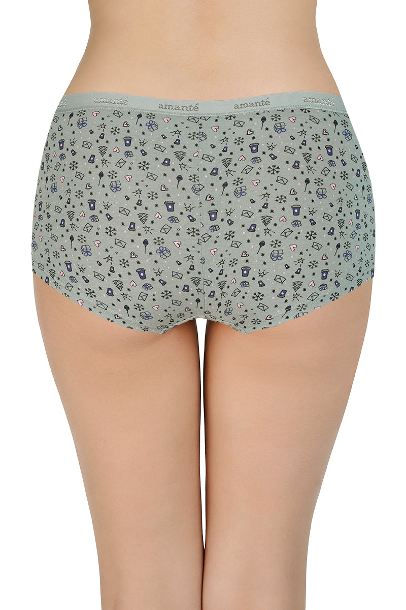 Printed Low Rise Boyshort (Pack of 2) - Image 7 of 7