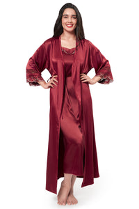 Eternal Bliss Robe - Red Berry - color option