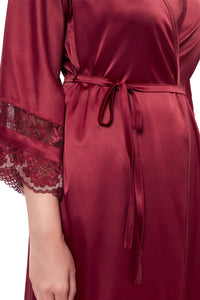 Eternal Bliss Robe - Red Berry thumbnail 4