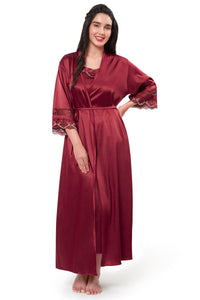Eternal Bliss Robe - Red Berry thumbnail 5