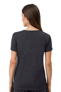 Cotton Blend Sleep T-shirt - Charcoal thumbnail 3