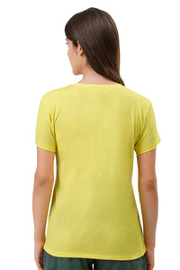 Cotton Blend Sleep T-shirt - Limelight thumbnail 3