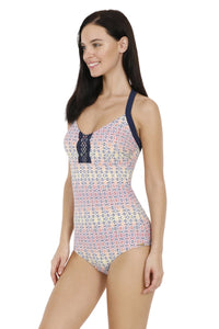 Halter Neck One Piece - Ethnic T Pr thumbnail 2