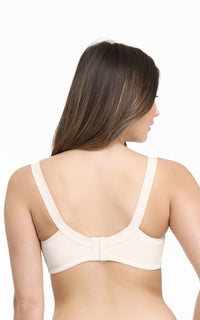 Non-Padded Non-Wired Ultimo Total Support Bra - Whitesmoke thumbnail 3