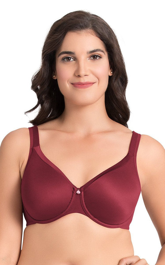 Ultimo Contour Support Non-Padded Wired Bra - Biking Red
