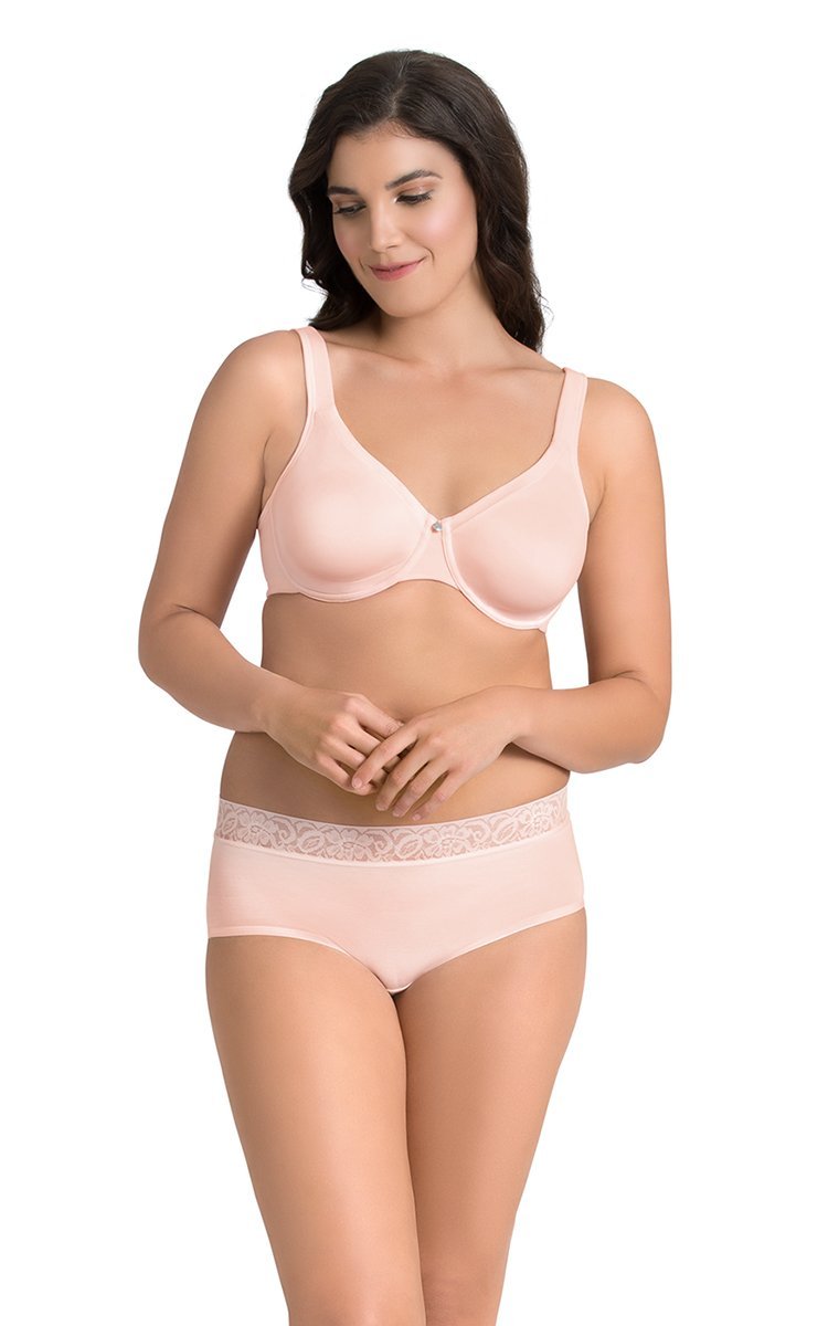 Ultimo Contour Support Non-Padded Wired Bra - Cloud Pink