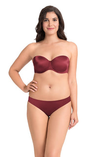 Ultimo Original Strapless Padded Wired Multiway Bra - Biking Red thumbnail 4