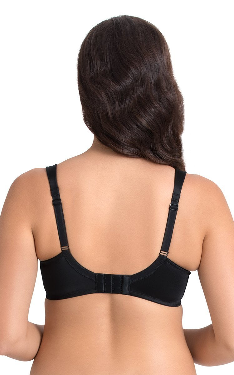 Ultimo Perfect Profile Non-Padded Wired Minimizer Bra - Lace Black