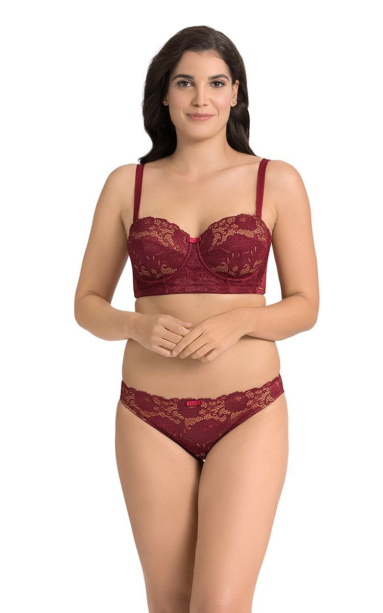 Exotic Shimmer Balconette Bra
