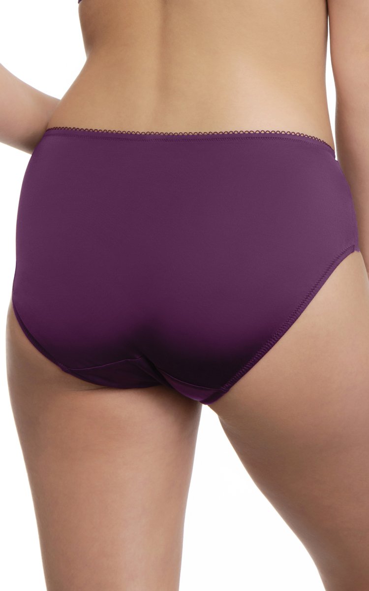 Ultimo Vintage Floral Low Rise Hipster - Grape - Image 3 of 4