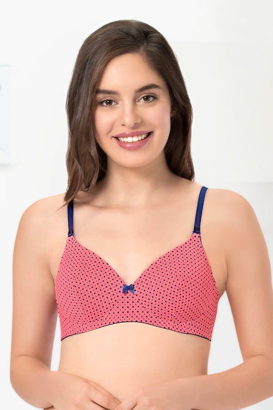 Contour Support Non-padded Wired Bra - Pink Nectar