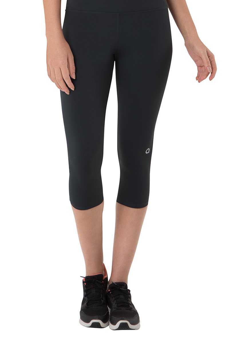 Womens Casual Yoga Capri Pants Solid Elastic Waist Knee Length Leggings  with Pockets Workout Cropped Leg Pant Gym Sports(XXL,Coffee) - Walmart.com