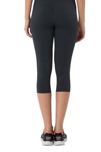 Smooth Fitness Capri Pant - Dark Grey thumbnail 2