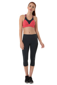 Smooth Fitness Capri Pant - Dark Grey thumbnail 4