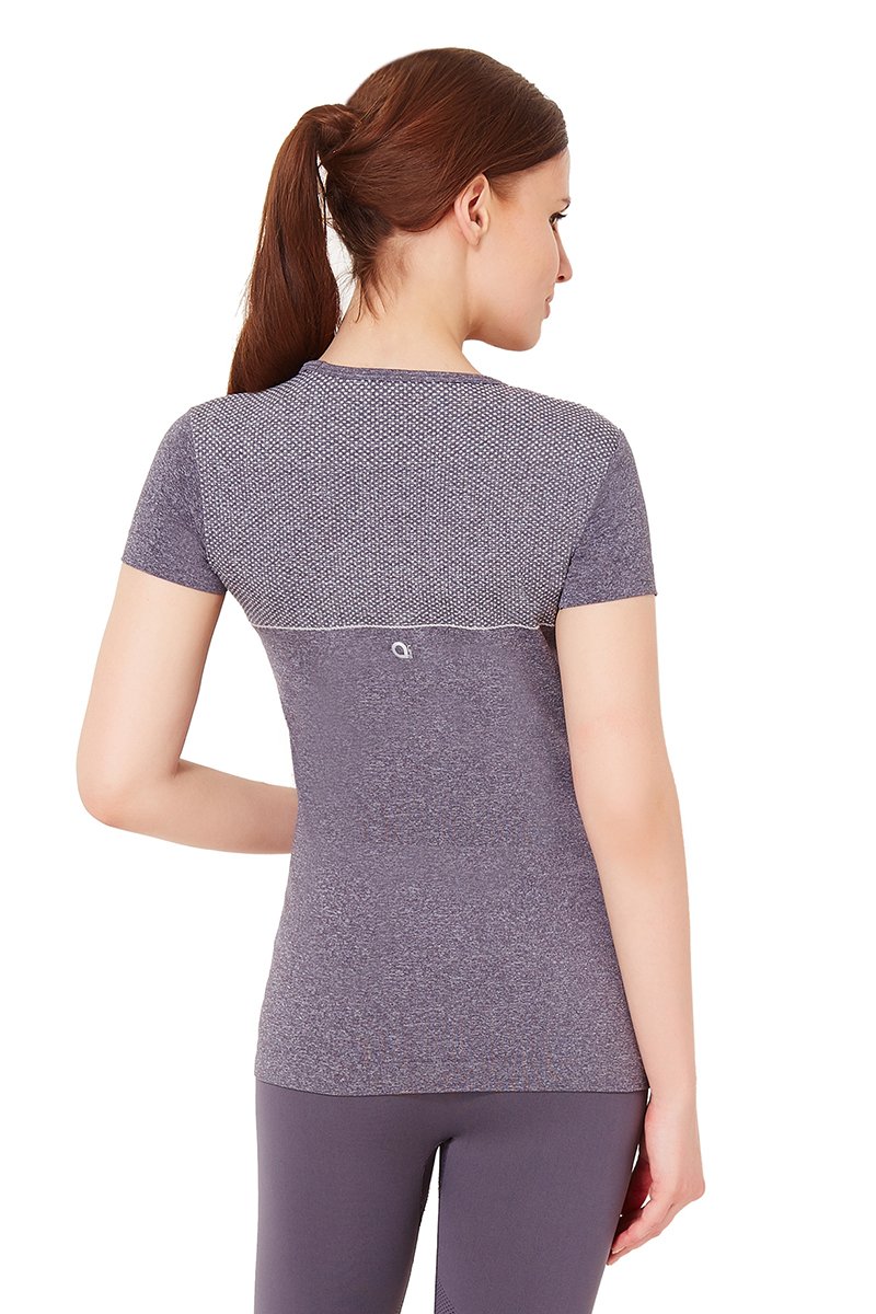 Half-sleeves Sports T-Shirt - Dark Grey