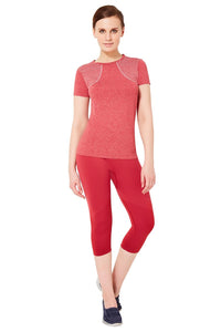 Half-sleeves Sports T-Shirt - Rococo thumbnail 4