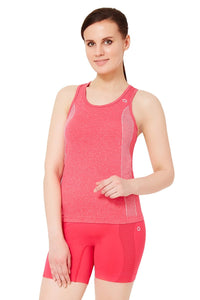 Half Sleeve Criss-cross Back Sports Cami - Ribes - color option