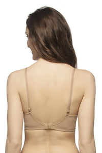 Carefree Casuals Padded Non-Wired T-Shirt Bra - Sandalwood thumbnail 3