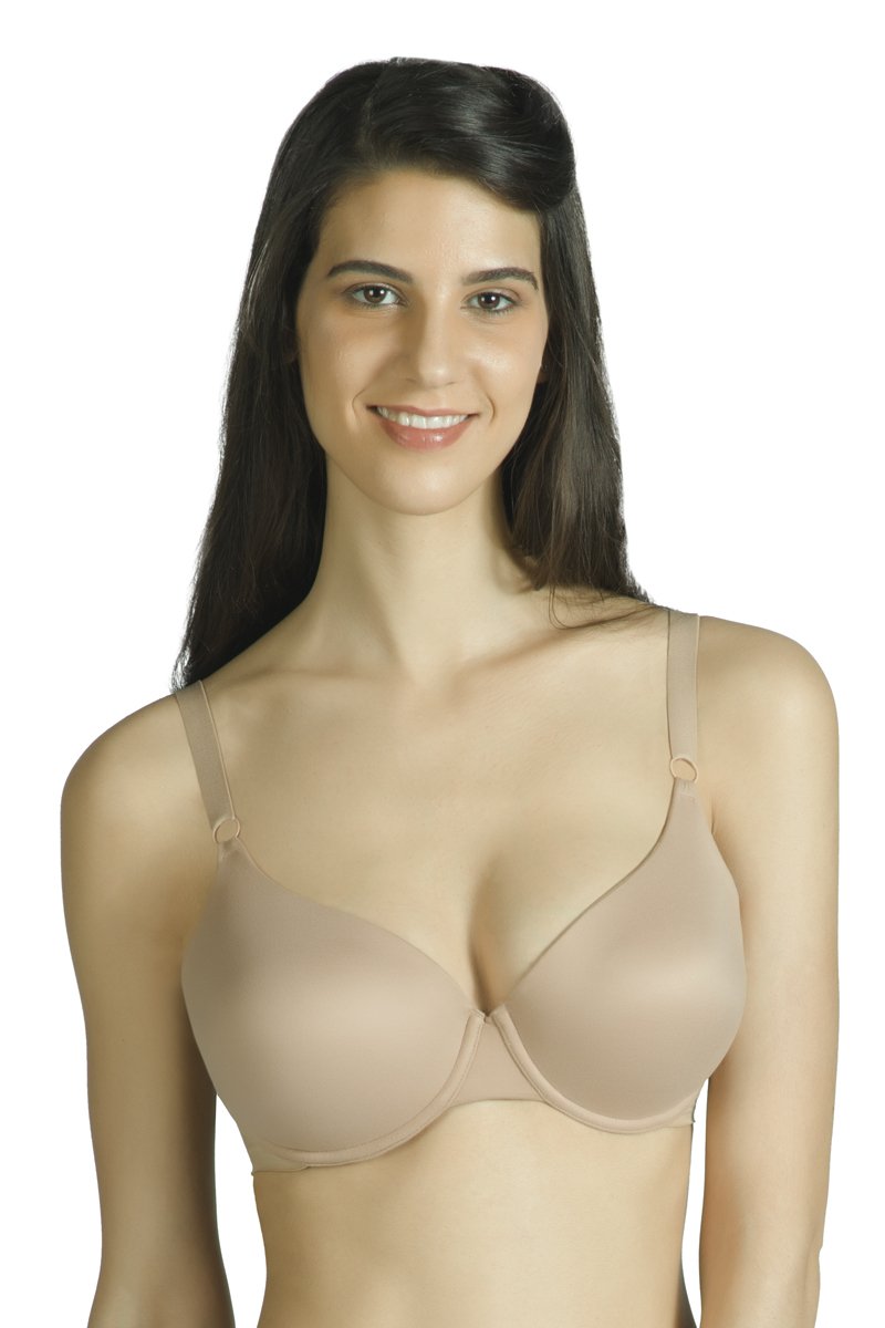 Comfy Wings Padded Wired Bra - Sandalwood