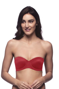 Multiway Padded Wired Bra - Festive Red thumbnail 3