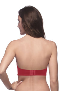 Multiway Padded Wired Bra - Festive Red thumbnail 6