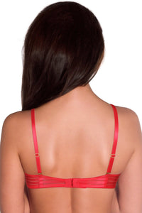 Sheer Stripes Padded T-Shirt Bra thumbnail 2