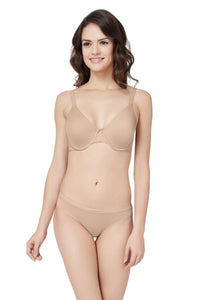 Curvy Support Minimiser Non Padded Wired Bra thumbnail 4