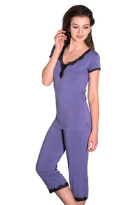 Lace Cocoon Pyjama Bottom thumbnail 4