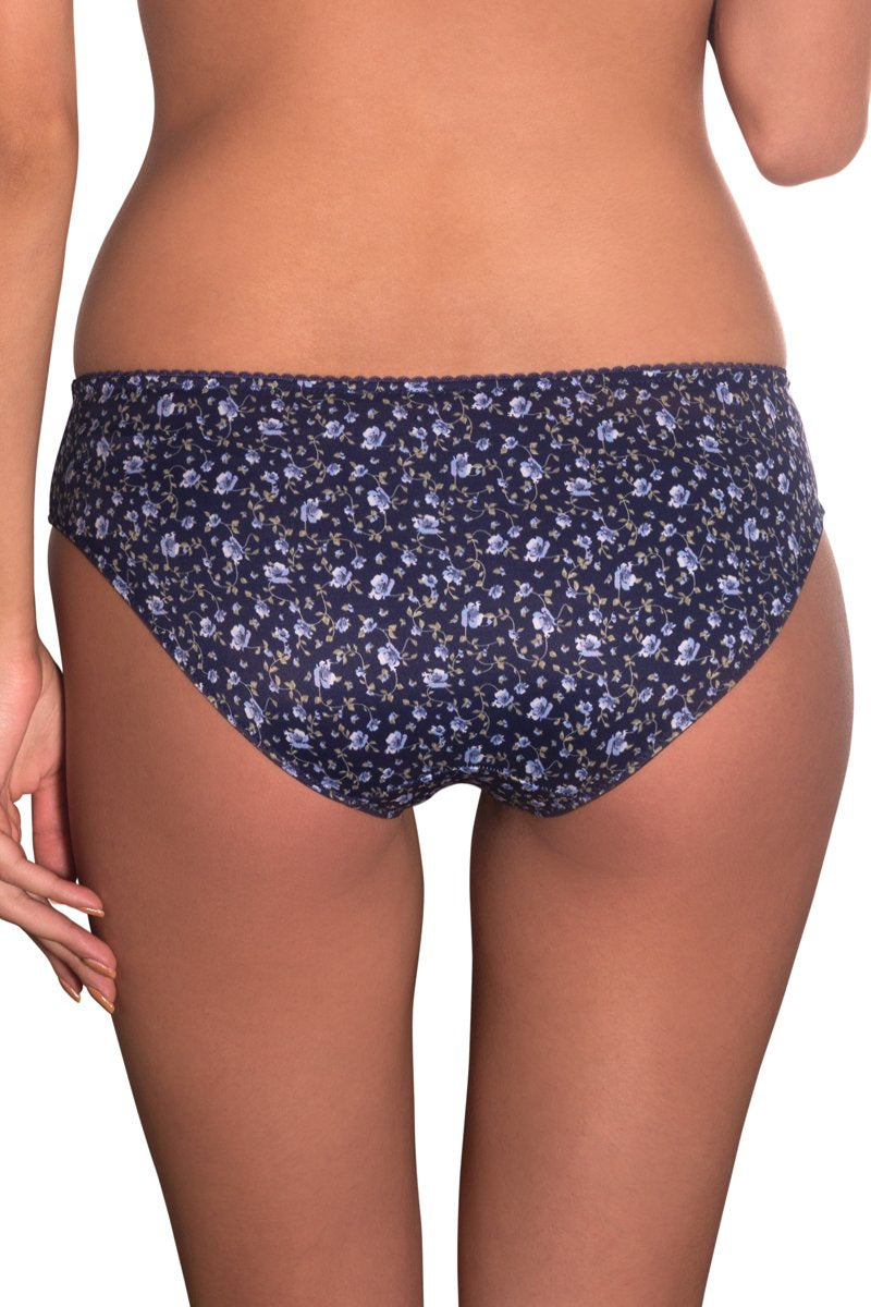 Low Rise Printed Bikini Panty - Cmliaprt-Nblu - Image 3 of 4