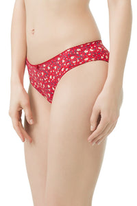 Low Rise Printed Bikini Panty thumbnail 3