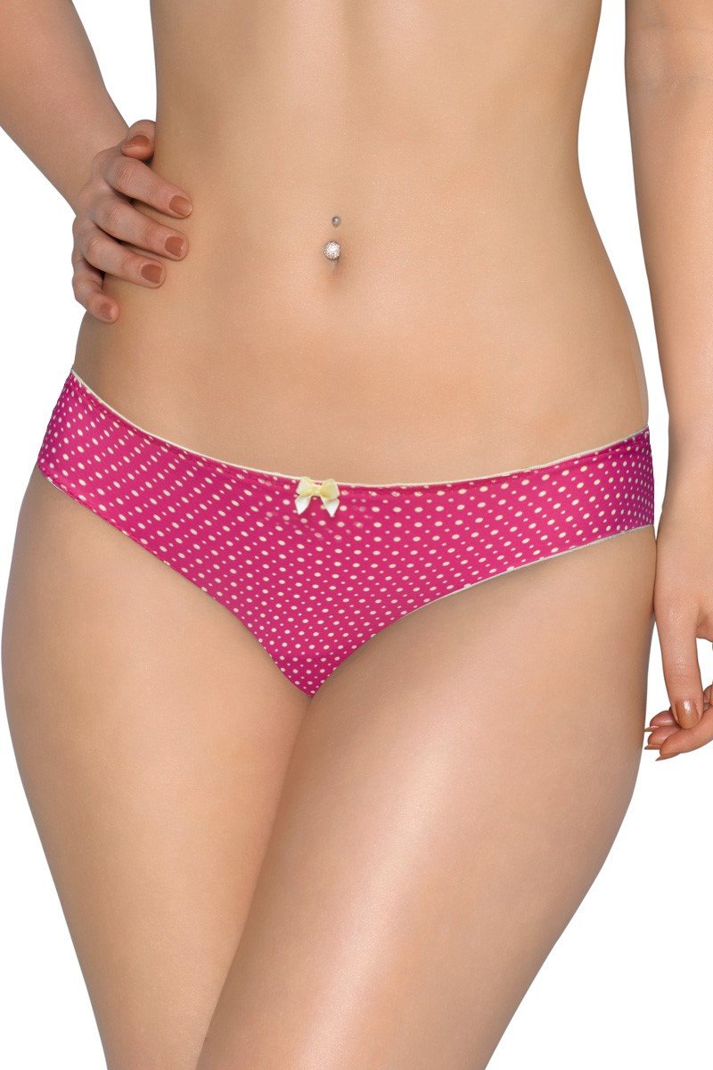 Low Rise Bikini Panty - Neonpnk-Summerglow