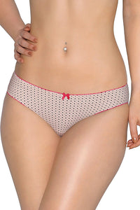 Rosebud Black Dots Bikini Panty - Rosebud-Black Dots - color option