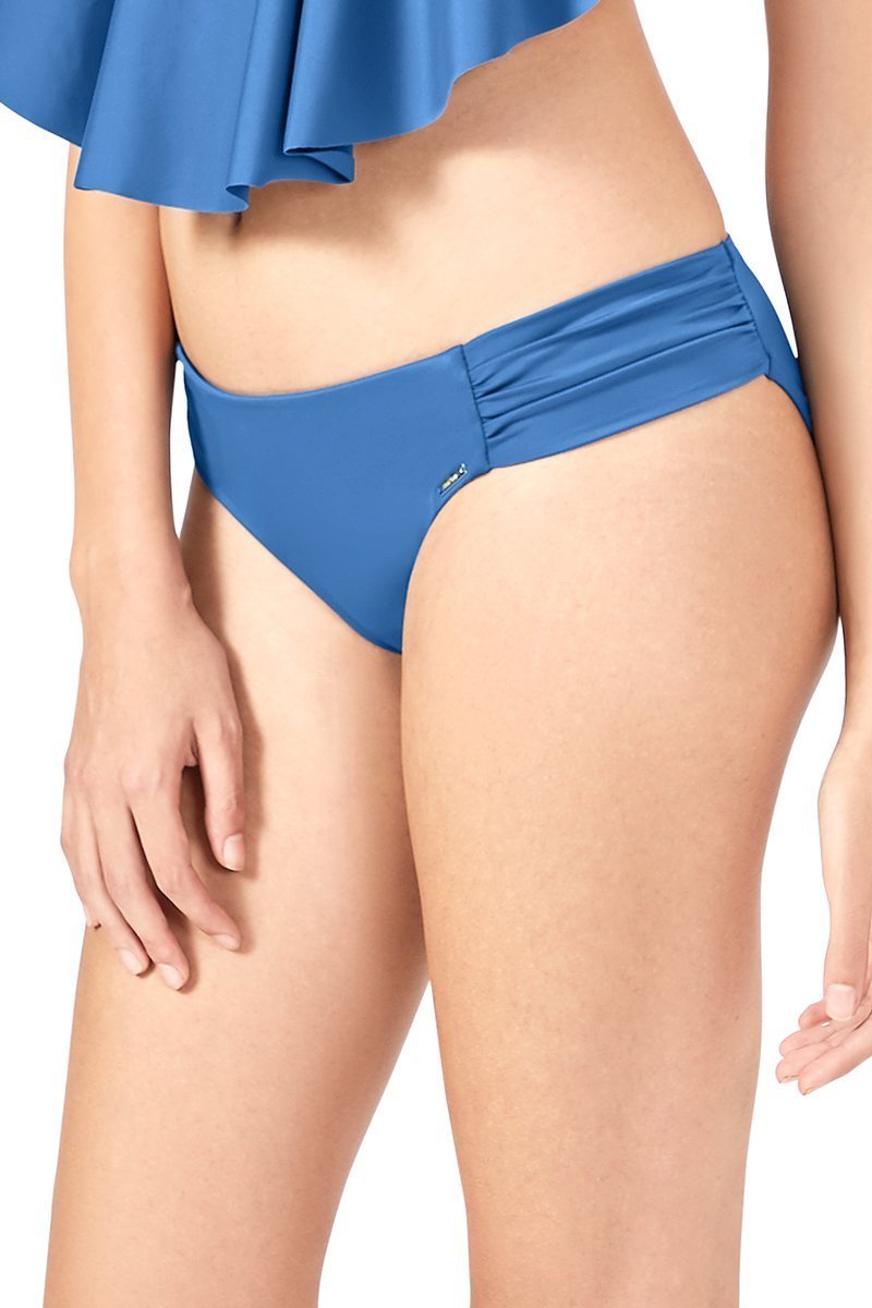 Side Ruched Swim Bottom - Globe - Image 2 of 4