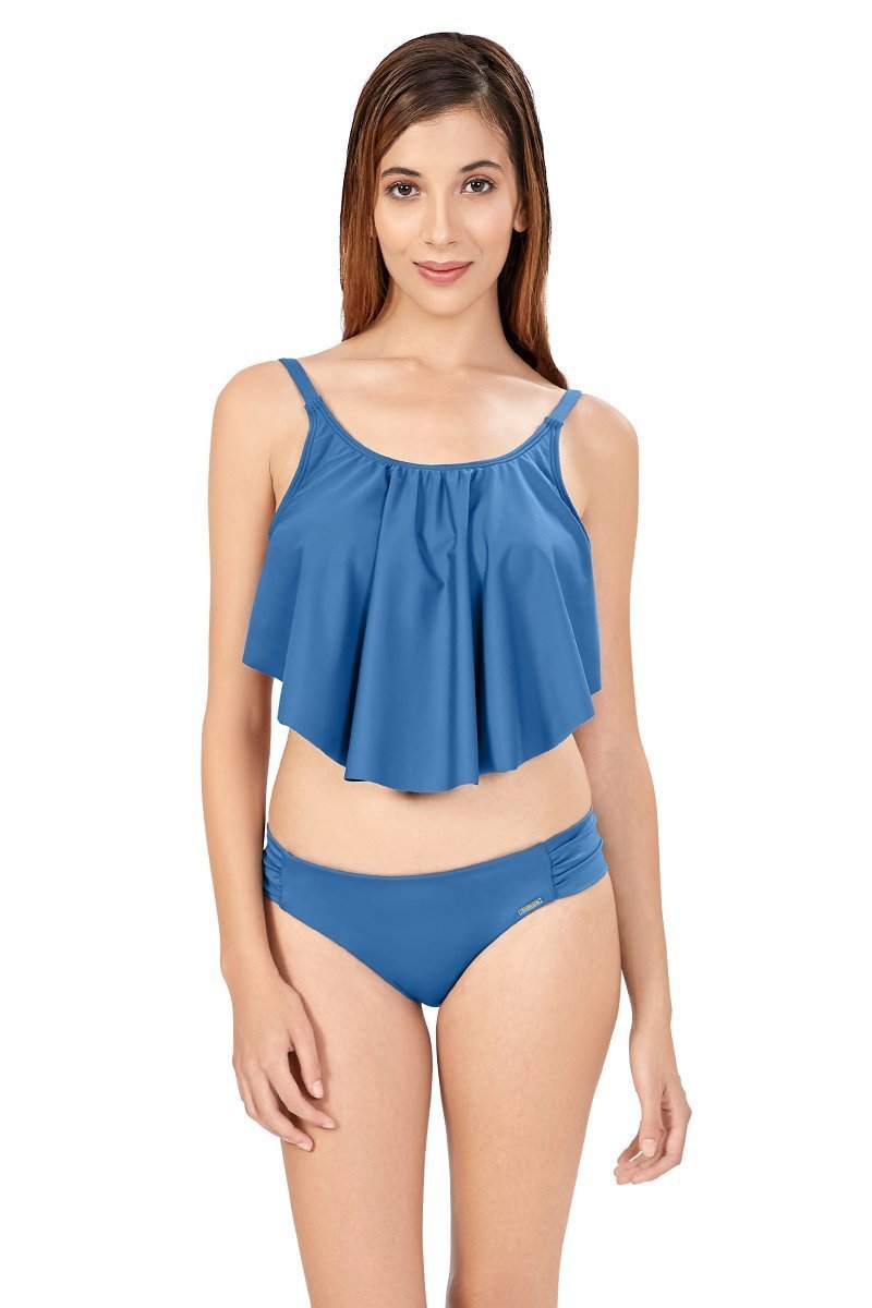 Side Ruched Swim Bottom - Globe - Image 4 of 4