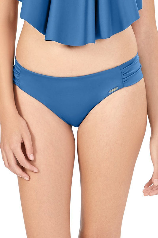 Side Ruched Swim Bottom - Globe