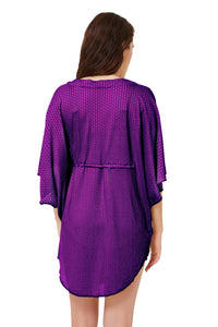 Swimwear Kaftan - Blackberry thumbnail 3