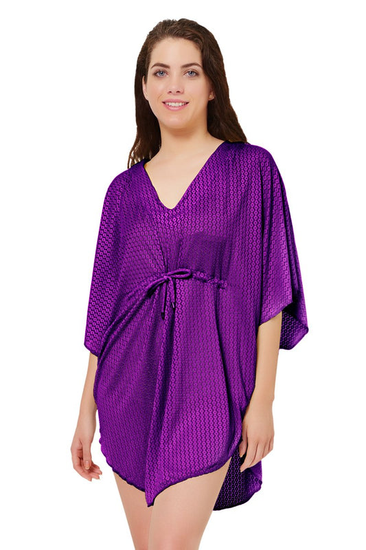 Swimwear Kaftan - Blackberry