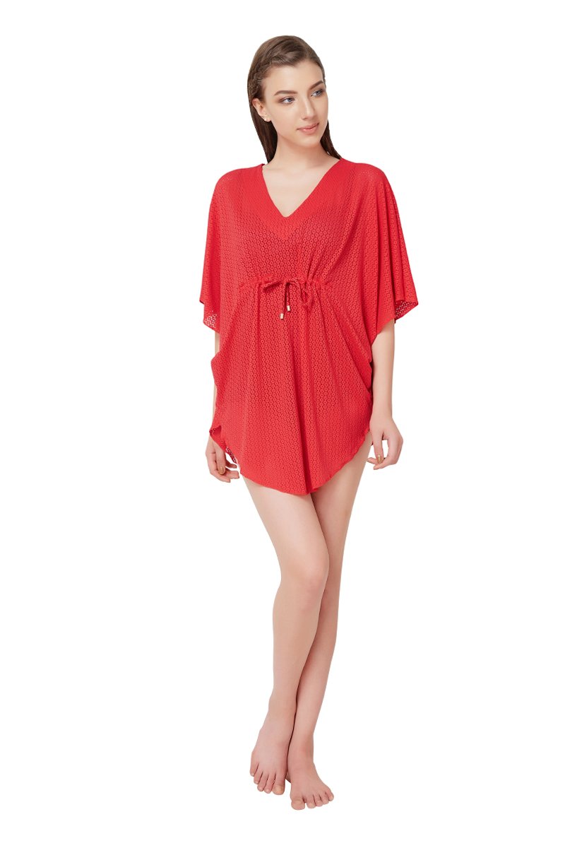 Swimwear Kaftan - Ladybug