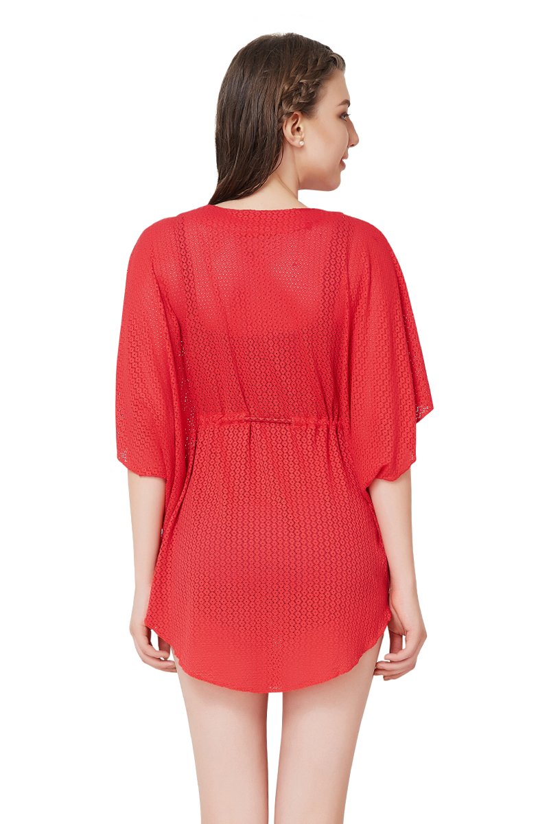 Swimwear Kaftan - Ladybug