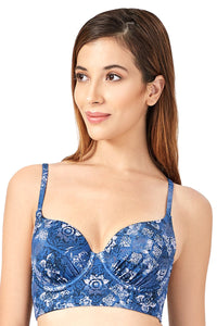 Swim Longline Bandeau - Globe Pr Color thumbnail 1