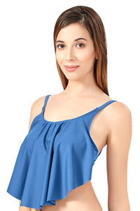 Flounced Swim Crop Top - Globe thumbnail 2