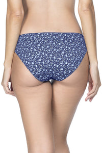 Low Rise Printed Bikini Panty - Cmliaprt-Nblu thumbnail 3