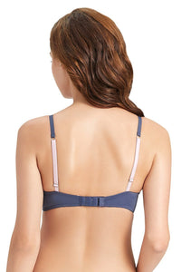 Sculpt Padded Wired Nightshadow Blue Full-cover Bra - Nightshadow Blue thumbnail 3