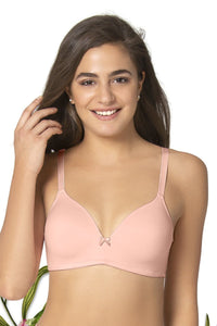 Smooth SunshineSeamless T-Shirt Bra - Impatiens Pink Color thumbnail 1
