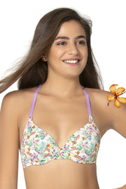 Summer's Back Convertible T-Shirt Bra - Tropical Pr Color