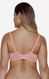 Ultimo Tropical Blossom Padded Wired T-Shirt Bra - Soft Rose thumbnail 3