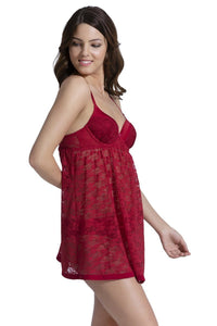 Eternal Romance Lace Babydoll thumbnail 4