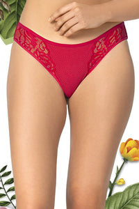 Summer Lace Bikini - Tango RedColor thumbnail 1